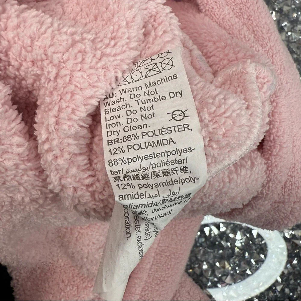 Disney towel hair wrap with ears stitch Pink Cartoon Animal Hooded Towel Wrap